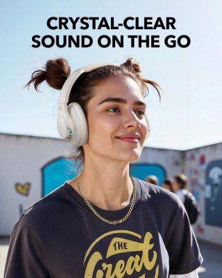 Słuchawki nauszne Soundcore Q11i białe