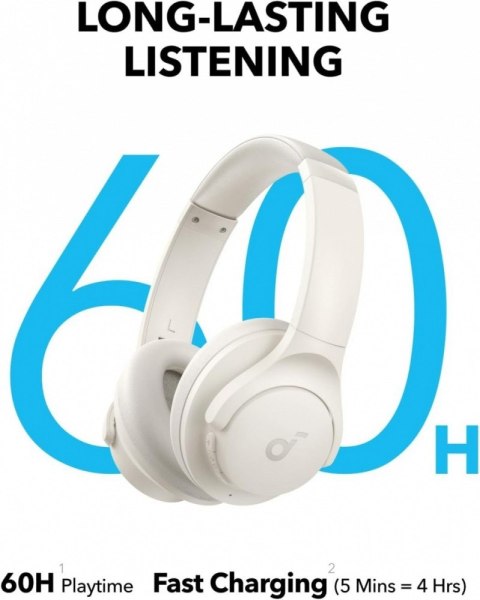 Słuchawki nauszne Soundcore Q11i białe