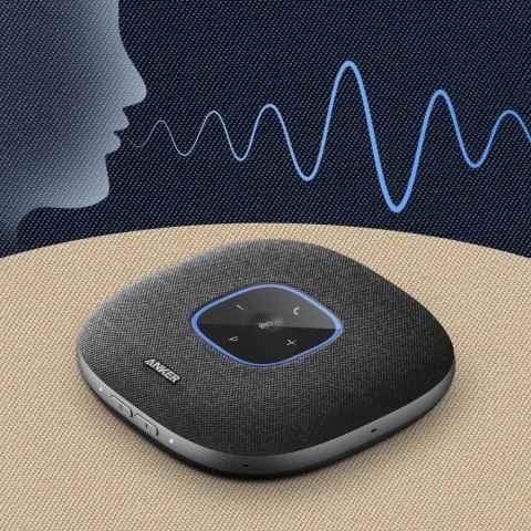 Zestaw głośnomówiący PowerConf S3 Bluetooth Czarny Zestaw głośnomówiący PowerConf S3 Bluetooth Czarny