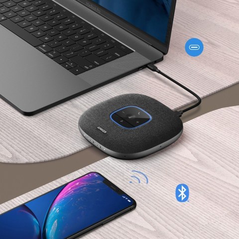 Zestaw głośnomówiący PowerConf S3 Bluetooth Czarny Zestaw głośnomówiący PowerConf S3 Bluetooth Czarny
