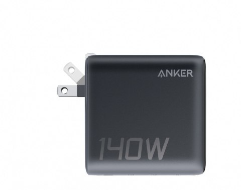 Ładowarka sieciowa 140W PD3.1 kabel USB-C LED Czarna Ładowarka sieciowa 140W PD3.1 kabel USB-C LED Czarna