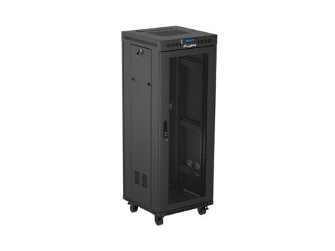 Szafa instalacyjna rack stojąca 19 cali 32U 600x600 drzwi perforowane LCD czarna (Flat pack) Szafa instalacyjna rack stojąca 19 cali 32U 600x600 drzwi perforowane LCD czarna (Flat pack)