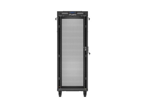 Szafa instalacyjna rack stojąca 19 cali 32U 600x600 drzwi perforowane LCD czarna (Flat pack) Szafa instalacyjna rack stojąca 19 cali 32U 600x600 drzwi perforowane LCD czarna (Flat pack)