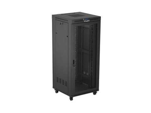 Szafa instalacyjna rack stojąca 19 cali 37U 800x800 drzwi perforowane LCD czarna (Flat pack) Szafa instalacyjna rack stojąca 19 cali 37U 800x800 drzwi perforowane LCD czarna (Flat pack)