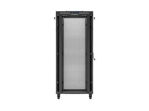Szafa instalacyjna rack stojąca 19 cali 37U 800x800 drzwi perforowane LCD czarna (Flat pack) Szafa instalacyjna rack stojąca 19 cali 37U 800x800 drzwi perforowane LCD czarna (Flat pack)