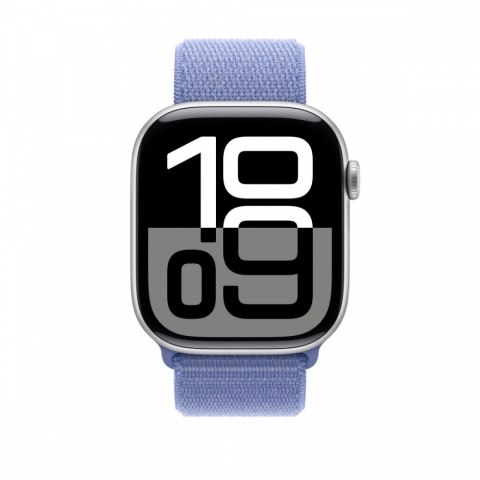 Opaska sportowa w kolorze błękitnego hiacyntu do koperty 46 mm