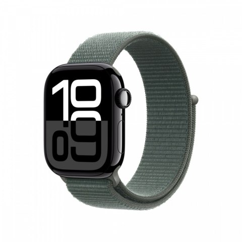 Opaska sportowa w kolorze szałwii do koperty 42 mm