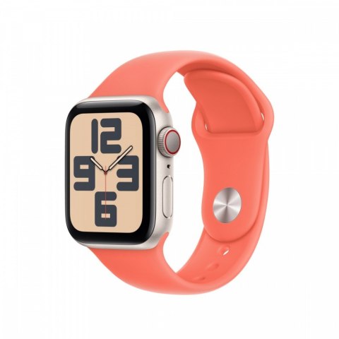 Pasek sportowy w kolorze mandarynkowym do koperty 40 mm - rozmiar M/L