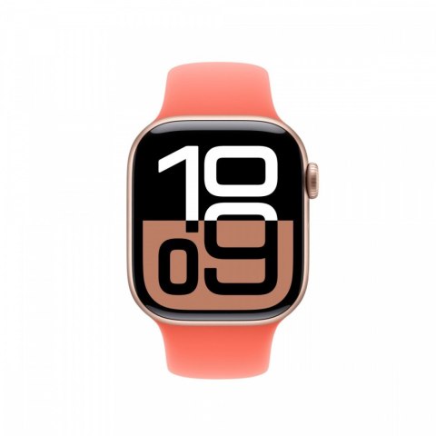 Pasek sportowy w kolorze mandarynkowym do koperty 42 mm - rozmiar M/L