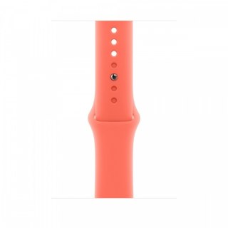 Pasek sportowy w kolorze mandarynkowym do koperty 46 mm - rozmiar M/L