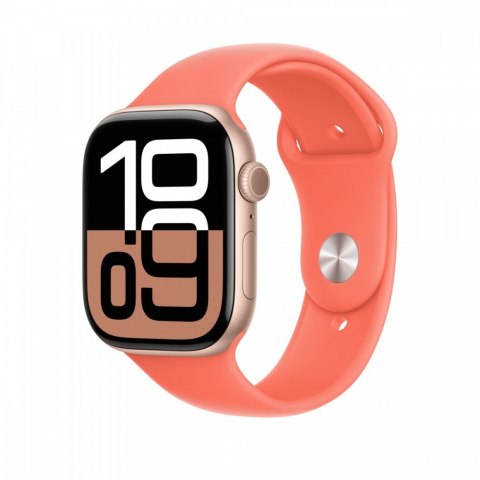Pasek sportowy w kolorze mandarynkowym do koperty 46 mm - rozmiar M/L Pasek sportowy w kolorze mandarynkowym do koperty 46 mm - rozmiar M/L