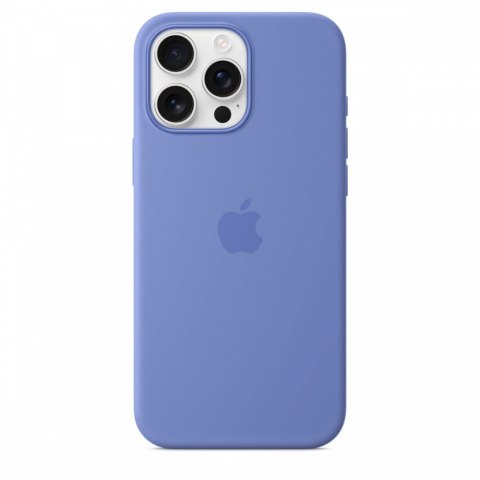 Etui silikonowe z MagSafe do iPhonea 16 Pro Max - błękitny hiacynt Etui silikonowe z MagSafe do iPhonea 16 Pro Max - błękitny hiacynt
