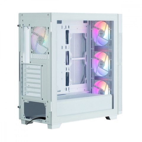 Obudowa S5 NEO White ATX Mid Tower FRGB Fan x4