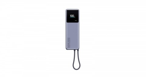 PowerBank 165W 10000mAh z wbudowanym kablem