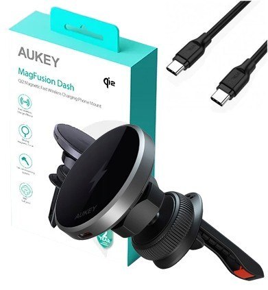 HD-MC13 Qi2 15W 3A ładowarka samochodowa bezprzewodowa + kabel USB-C HD-MC13 Qi2 15W 3A ładowarka samochodowa bezprzewodowa + kabel USB-C
