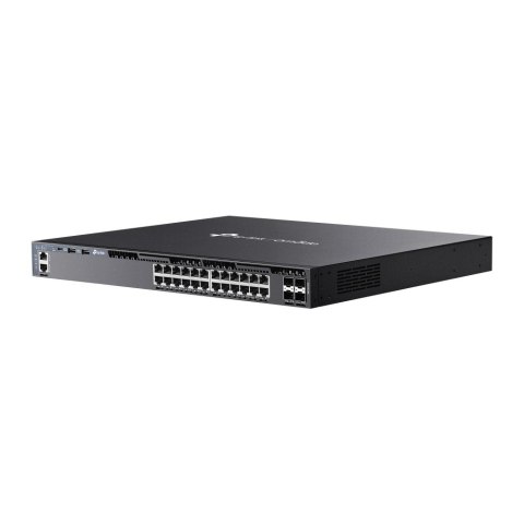 Przełącznik zarządzalny SG6428X Omada 24-Port Gigabit Stackable L3 Managed Switch with 4 10GE SFP+ Slots Przełącznik zarządzalny SG6428X Omada 24-Port Gigabit Stackable L3 Managed Switch with 4 10GE SFP+ Slots