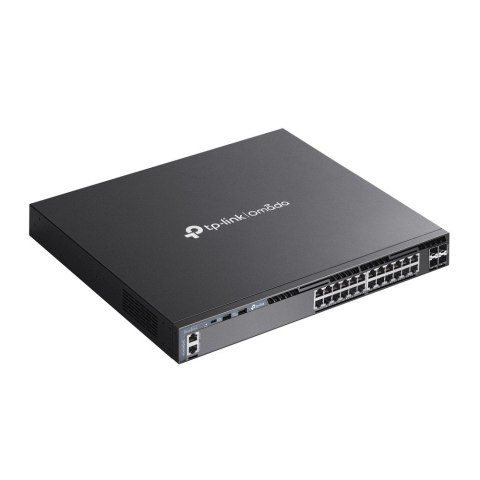 Przełącznik zarządzalny SG6428X Omada 24-Port Gigabit Stackable L3 Managed Switch with 4 10GE SFP+ Slots Przełącznik zarządzalny SG6428X Omada 24-Port Gigabit Stackable L3 Managed Switch with 4 10GE SFP+ Slots