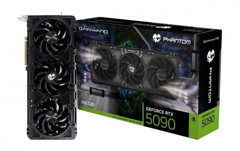 Karta graficzna GeForce RTX 5090 PHANTOM 32GB GDDR7 512bit 3DP/HDMI Karta graficzna GeForce RTX 5090 PHANTOM 32GB GDDR7 512bit 3DP/HDMI