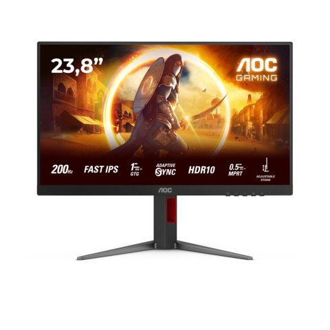 Monitor 24G4HA 23.8 cala Fast IPS 200Hz HDMIx2 DP Pivot Głośniki Monitor 24G4HA 23.8 cala Fast IPS 200Hz HDMIx2 DP Pivot Głośniki