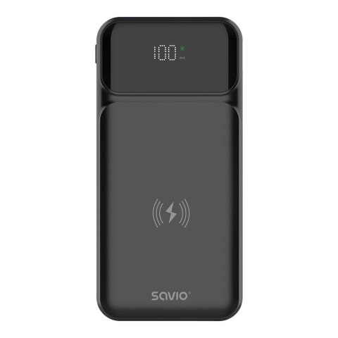 Powerbank bezprzewodowy 10000 mAh, BA-09 Powerbank bezprzewodowy 10000 mAh, BA-09