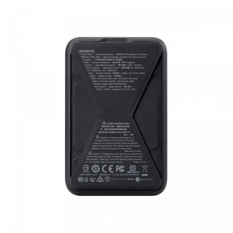 Powerbank R100 10000mAh USB-C/A Wireless PD/Qi czarny