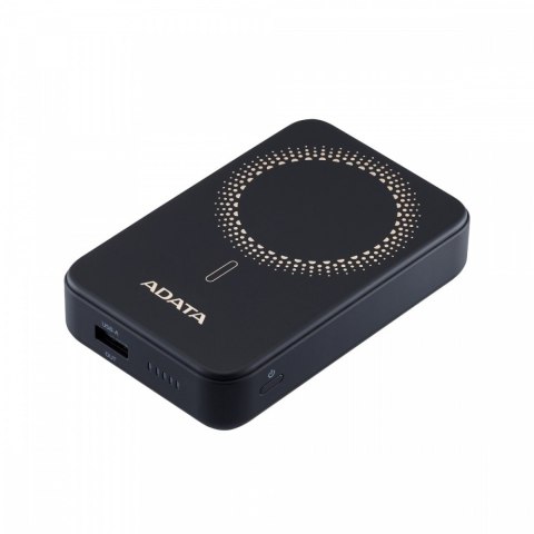 Powerbank R100 10000mAh USB-C/A Wireless PD/Qi czarny
