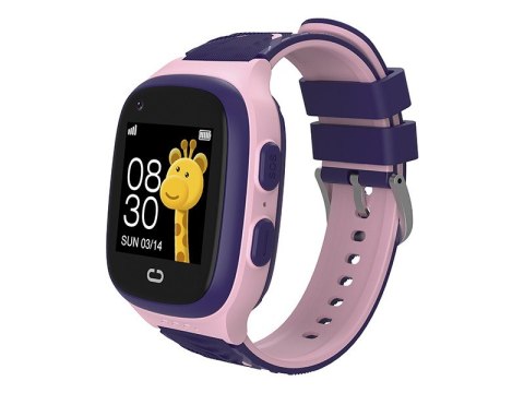 Smartwatch KIDS K18 SIM 4G GPS różowy Smartwatch KIDS K18 SIM 4G GPS różowy