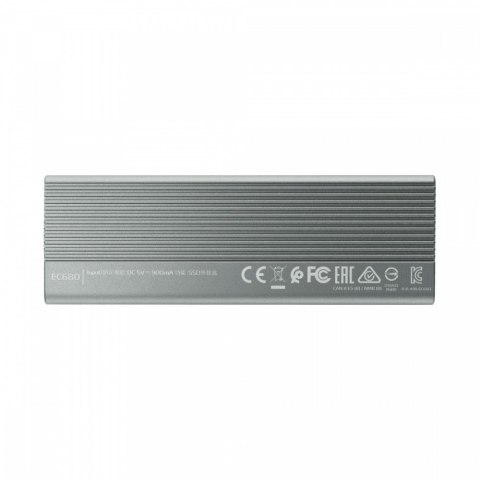 Obudowa zewnętrzna SSD M.2 EC680 USB3.2C 10Gbps