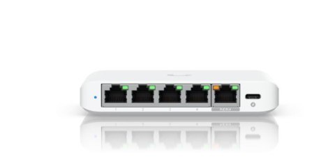 Przełącznik 5P PoE In USW-Flex-2.5G-5 Przełącznik 5P PoE In USW-Flex-2.5G-5