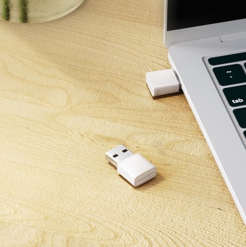 Karta sieciowa Mercusys AC1300 Nano Wireless Dual Band USB Adapter SPEED: 400 Mbps at 2.4 GHz + 867 Mbps at 5 GHz Karta sieciowa Mercusys AC1300 Nano Wireless Dual Band USB Adapter SPEED: 400 Mbps at 2.4 GHz + 867 Mbps at 5 GHz