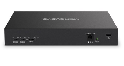 Przełącznik Mercusys 10-Port 10/100Mbps Desktop Switch with 8-Port PoE+ PORT: 8× 10/100 Mbps PoE+ Ports, 2× 10/100 Mbps Non-