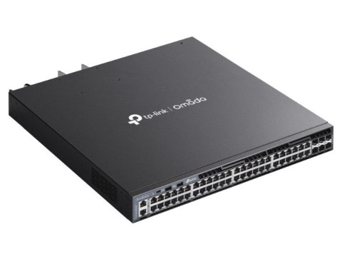 Przełącznik Omada 48-Port Gb Stackable Lite L3 Managed with 4 PORT: 24× Gigabit RJ45 Ports, 4× 10G SFP+ Slots, RJ45/USB Type C C