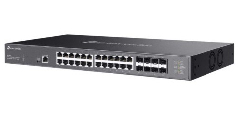 Przełącznik zarządzalny Omada 24-Port 10GBASE-T L2+ with 8 10GE SFP+ Slots