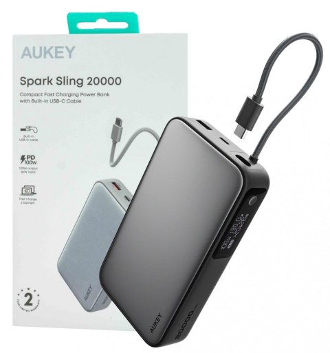 PB-Y48 PowerBank 20000mAh 130W 4xUSB LED PPS kabel USB-C PB-Y48 PowerBank 20000mAh 130W 4xUSB LED PPS kabel USB-C