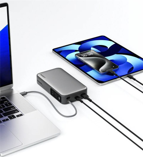 PB-Y48 PowerBank 20000mAh 130W 4xUSB LED PPS kabel USB-C PB-Y48 PowerBank 20000mAh 130W 4xUSB LED PPS kabel USB-C