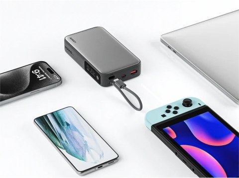 PB-Y48 PowerBank 20000mAh 130W 4xUSB LED PPS kabel USB-C PB-Y48 PowerBank 20000mAh 130W 4xUSB LED PPS kabel USB-C