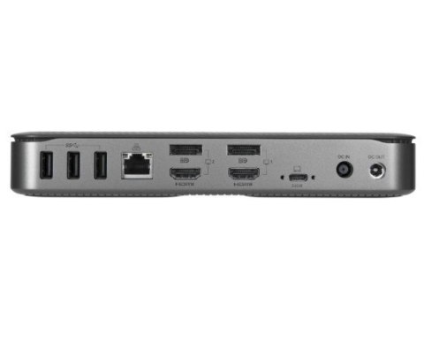 Stacja dokująca Hybrid DisplayLink & DP Alt Mode USB-C Quad 4K 100 W Power Delivery