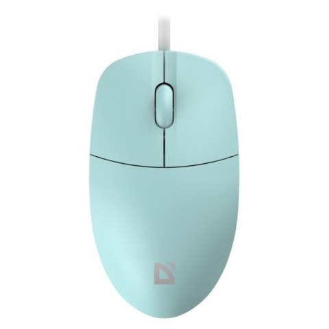 Mysz przewodowa AZORA MB-241 1200 DPI miętowa podświetlenie
