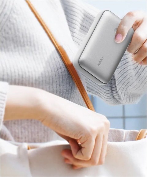 PB-Y57 White Mini PowerBank 20000mAh 22.5W 2xUSB PD 3.0 QC 3.0 LED PB-Y57 White Mini PowerBank 20000mAh 22.5W 2xUSB PD 3.0 QC 3.0 LED