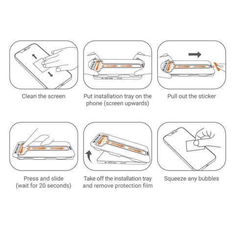 Szkło hartowane EasyShield 2-Pack - iPhone 16 Pro (2 sztuki)