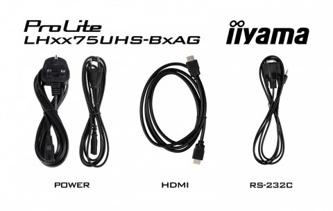 Monitor 43 cale LH4375UHS-B2AG,24/7,IPS,ANDROID.11,4K, WiFi, iiSignage2, FailOver, EShare, 24/7, full daisy chain