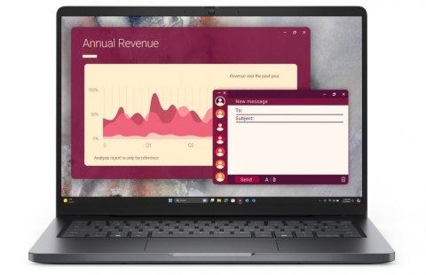Laptop Dell Pro 14 PC14250 W11P C3 100U/8GB/512GB/14.0 FHD+/INT/FgrPr/FHD/IRCam/Mic/WLAN+BT/BcklKb/3C/3YPS Magnetite color, text Laptop Dell Pro 14 PC14250 W11P C3 100U/8GB/512GB/14.0 FHD+/INT/FgrPr/FHD/IRCam/Mic/WLAN+BT/BcklKb/3C/3YPS Magnetite color, text