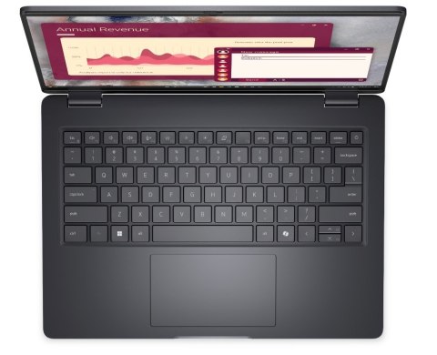 Laptop Dell Pro 14 PC14250 W11P C5 120U/16GB/512GB/14.0 FHD+/INT/FgrPr/FHD/IRCam/Mic/WLAN+BT/BcklKb/3C/3YPS Magnetite color, tex