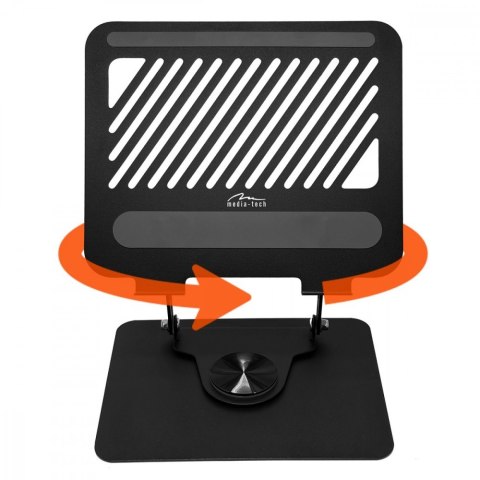 Obrotowa, ergonomiczna podstawka pod laptopa 10-17 LAPTOP STAND ROTO MT2662 pełna regulacja Obrotowa, ergonomiczna podstawka pod laptopa 10-17 LAPTOP STAND ROTO MT2662 pełna regulacja