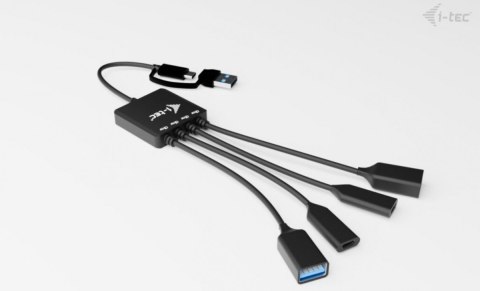 HUB USB-C/USB-A Cable 4 port (2x USB-C 2x USB-A)