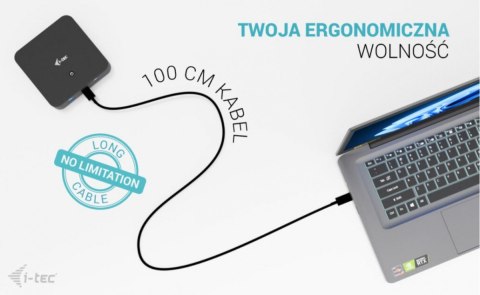 Stacja dokująca USB-C DP Dual HDMI Power Delivery 100W Stacja dokująca USB-C DP Dual HDMI Power Delivery 100W