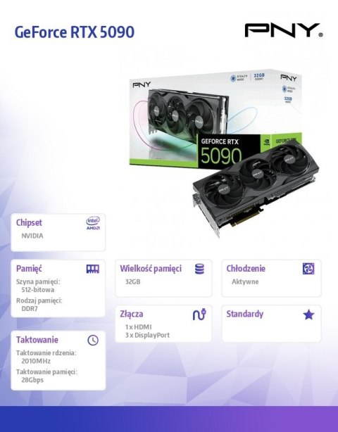 Karta graficzna GeForce RTX 5090 32GB 3F VCG509032TFXPB1