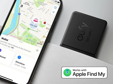 Lokalizator GPS Eufy Smart Tracker Card, czarny Lokalizator GPS Eufy Smart Tracker Card, czarny