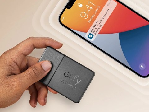 Lokalizator GPS Eufy Smart Tracker Card, czarny Lokalizator GPS Eufy Smart Tracker Card, czarny