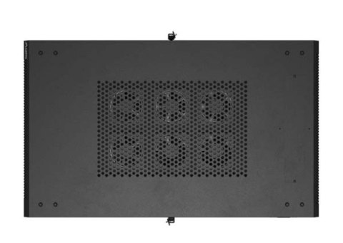 Szafa instalacyjna rack stojąca 19" 22U 600x1000 czarna drzwi perforowane ( flat pack) Szafa instalacyjna rack stojąca 19" 22U 600x1000 czarna drzwi perforowane ( flat pack)